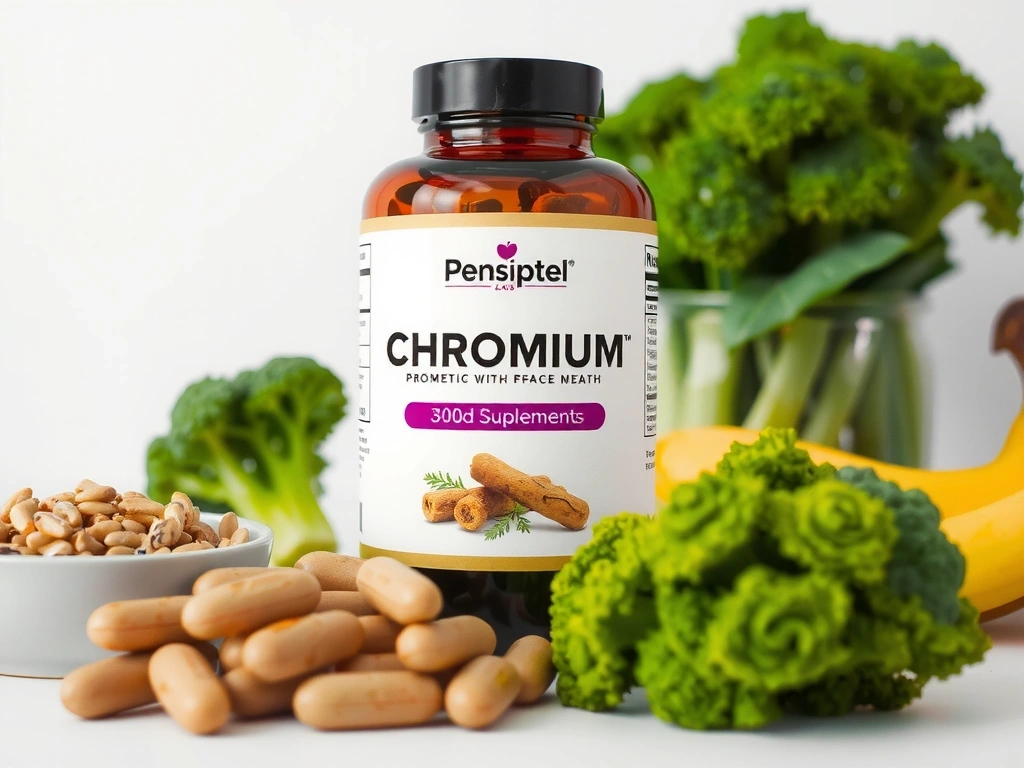 Suplemento de Cromo para equilibrio de glucosa